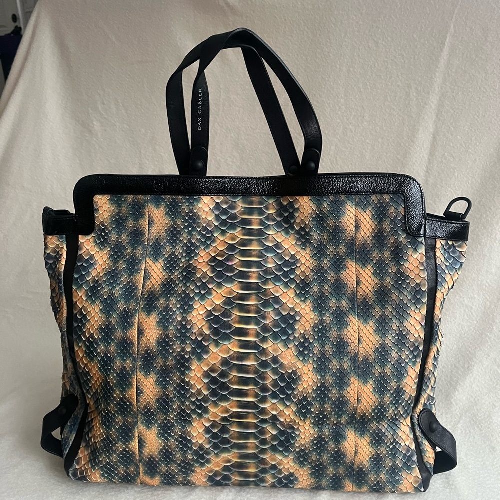 Dax Gabler Python Shoulder Tote bag - image 3